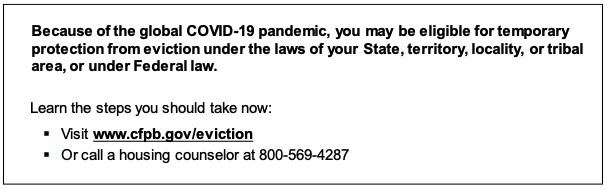 cfpb rule-eviction-notice-sample-disclosure-language-2