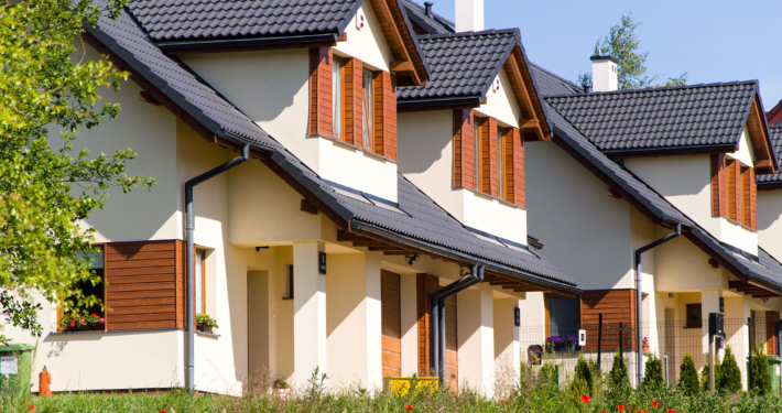 Modern multifamily houses