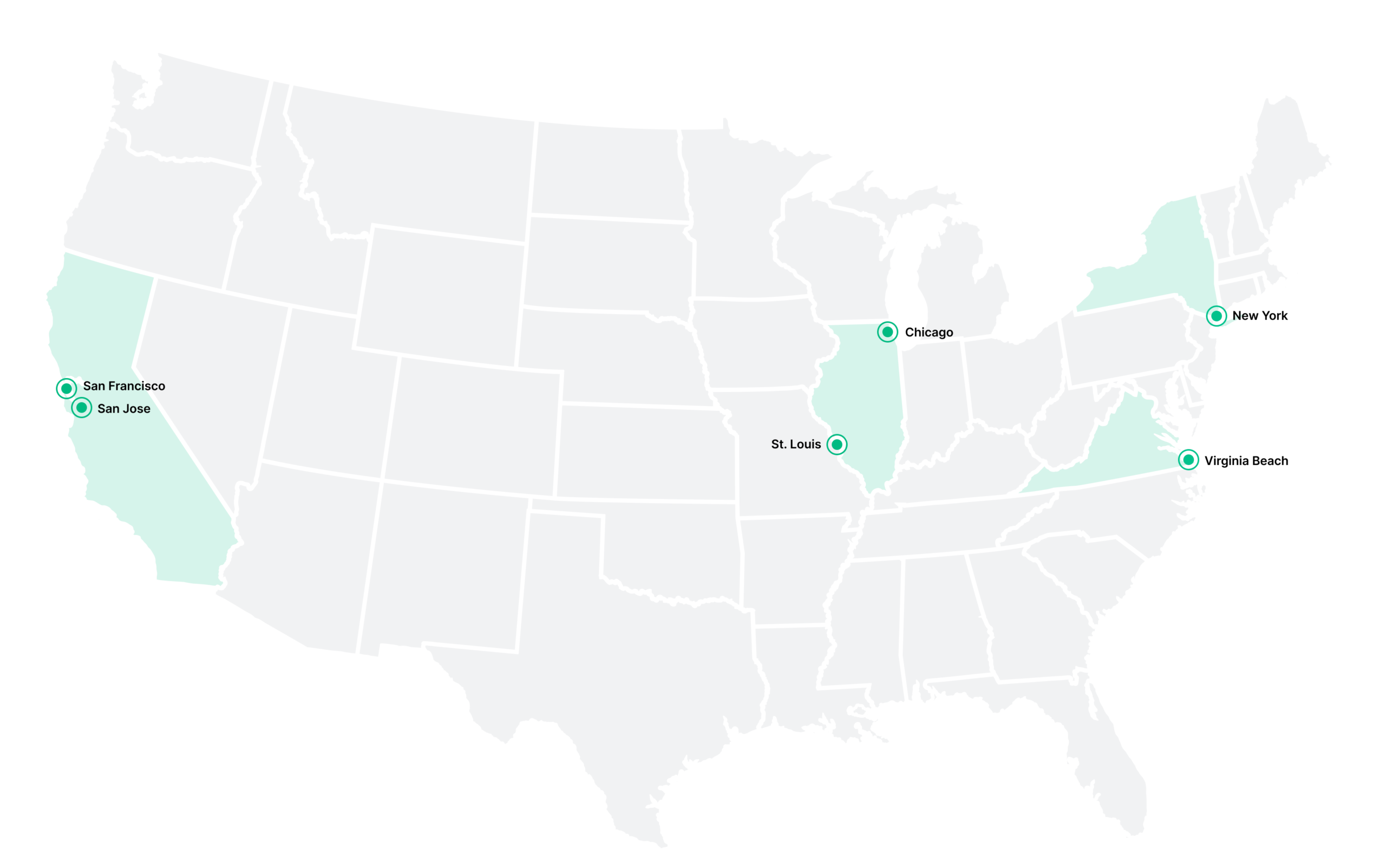 USA Map +3- or More (2)